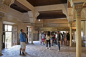 Granada: Alhambra, Palacios Nazaríes, 20.4.2023 Granada