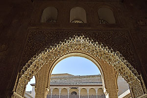 Granada: Alhambra, Palacios Nazaríes, 20.4.2023 Granada