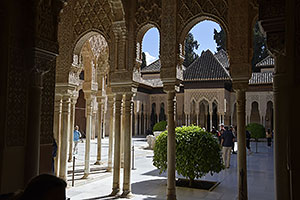 Granada: Alhambra, Palacios Nazaríes, 20.4.2023 Granada