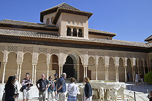 Granada: Alhambra, Palacios Nazaríes, 20.4.2023 Granada
