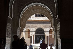 Granada: Alhambra, Palacios Nazaríes, 20.4.2023 Granada