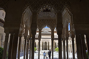 Granada: Alhambra, Palacios Nazaríes, 20.4.2023 Granada