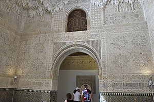 Granada: Alhambra, Palacios Nazaríes, 20.4.2023 Granada