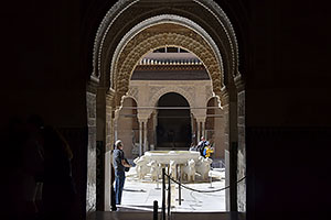 Granada: Alhambra, Palacios Nazaríes, 20.4.2023 Granada