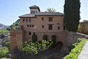 Granada: Alhambra, Palacios Nazaríes, Palacio de Partal, 20.4.2023 Granada