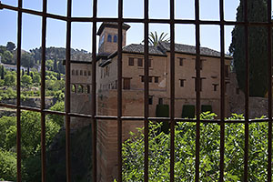 Granada: Alhambra, Palacios Nazaríes, Palacio de Partal, 20.4.2023 Granada
