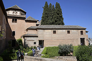 Granada: Alhambra, Palacios Nazaríes, 20.4.2023 Granada