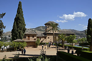 Granada: Alhambra, Palacios Nazaríes, 20.4.2023 Granada