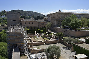 Granada: Alhambra, Palacios Nazaríes, Patio de la Madraza de los Príncipes, 20.4.2023 Granada