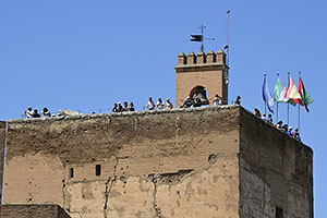 Granada: Alhambra, Alcazaba, Torre de la Vela, 20.4.2023 Granada