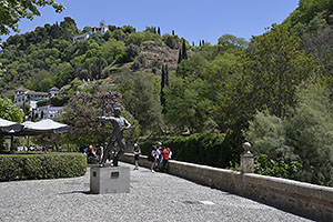 Granada: Paseo de los Tristes, 20.4.2023 Granada