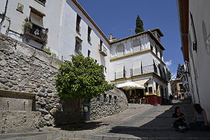 Granada: Placeta de San Gregorio, 20.4.2023 Granada