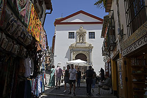 Granada: Placeta de San Gregorio, Iglesia de San Gregorio Bético, 20.4.2023 Granada