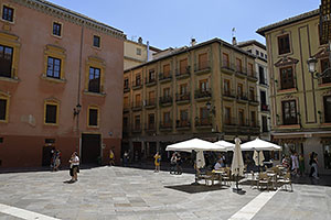 Granada: Plaza de las Pasiegas, 20.4.2023 Granada
