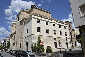 Granada: Calle San Juan de Dios, Iglesia del Perpetuo Socorro, 20.4.2023 Granada