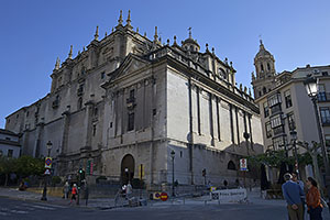 Jaén: Catedral de la Asunción de la Virgen de Jaén, 18.4.2023 Jaén