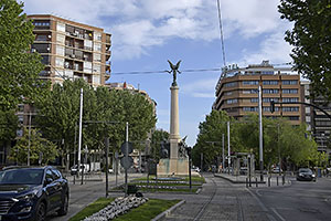Jaén: Plaza de las Batallas, 19.4.2023 Jaén