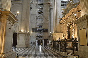 Jaén: Catedral de la Asunción de la Virgen de Jaén, 19.4.2023 Jaén