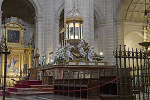 Jaén: Catedral de la Asunción de la Virgen de Jaén, 19.4.2023 Jaén