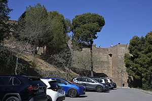 Málaga: Castillo de Gibralfaro, 15.4.2023 Málaga