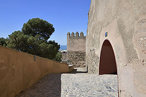 Málaga: Castillo de Gibralfaro, 15.4.2023 Málaga