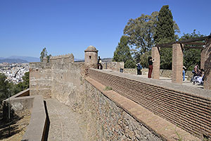 Málaga: Castillo de Gibralfaro, 15.4.2023 Málaga