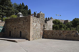 Málaga: Castillo de Gibralfaro, 15.4.2023 Málaga
