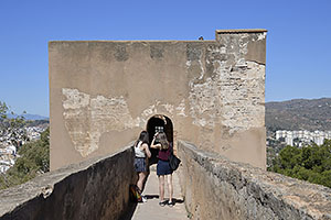 Málaga: Castillo de Gibralfaro, 15.4.2023 Málaga
