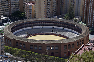 Málaga: Plaza de toros de la Malagueta, 15.4.2023 Málaga