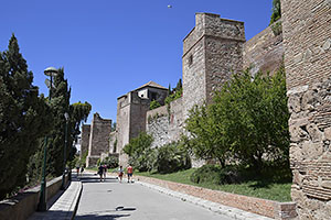 Málaga: Alcazaba de Málaga, 15.4.2023 Málaga