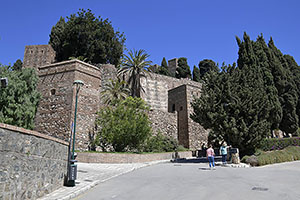 Málaga: Alcazaba de Málaga, 15.4.2023 Málaga