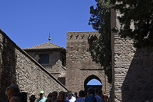 Málaga: Alcazaba de Málaga, 15.4.2023 Málaga