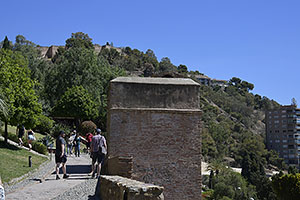 Málaga: Alcazaba de Málaga, 15.4.2023 Málaga