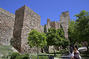 Málaga: Alcazaba de Málaga, 15.4.2023 Málaga