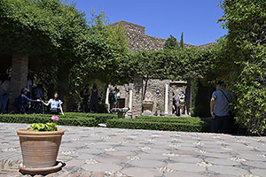 Málaga: Alcazaba de Málaga, 15.4.2023 Málaga