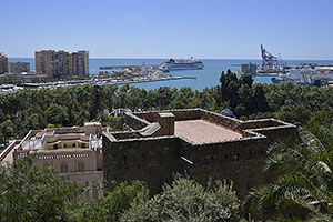 Málaga: Alcazaba de Málaga, 15.4.2023 Málaga