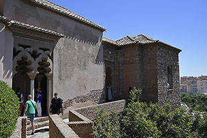 Málaga: Alcazaba de Málaga, 15.4.2023 Málaga