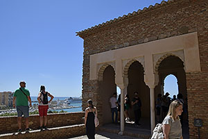 Málaga: Alcazaba de Málaga, 15.4.2023 Málaga