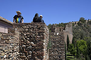 Málaga: Alcazaba de Málaga, 15.4.2023 Málaga