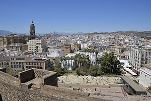 Málaga: Alcazaba de Málaga, 15.4.2023 Málaga