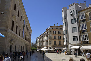 Málaga: Plaza de la Aduana, 15.4.2023 Málaga