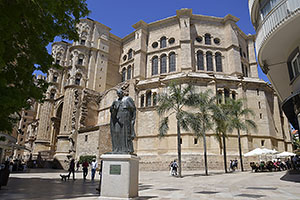 Málaga: Catedral Basílica de la Encarnación, 15.4.2023 Málaga