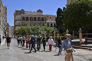 Málaga: Calle Císter, 15.4.2023 Málaga