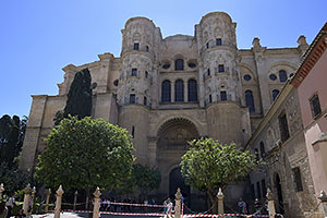 Málaga: Catedral Basílica de la Encarnación, Calle Císter, 15.4.2023 Málaga