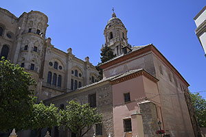 Málaga: Catedral Basílica de la Encarnación, Calle Císter, 15.4.2023 Málaga