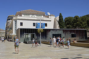 Málaga: Teatro Romano, Calle Alcazabilla, 15.4.2023 Málaga