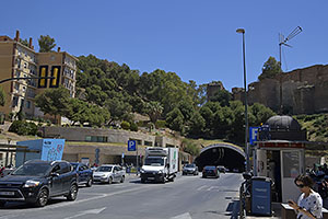 Málaga: Túnel de la Alcazaba, 15.4.2023 Málaga