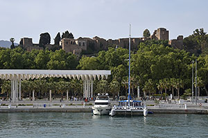 Málaga: Alcazaba de Málaga, 21.4.2023 Málaga