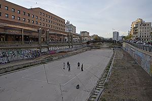 Málaga: Rio Guadalmedina, 21.4.2023 Málaga
