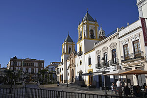 Ronda: Iglesia de Nuestra Señora del Socorro, Plaza del Socorro, 15.4.2023 Ronda